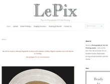 Tablet Screenshot of lepix.ca
